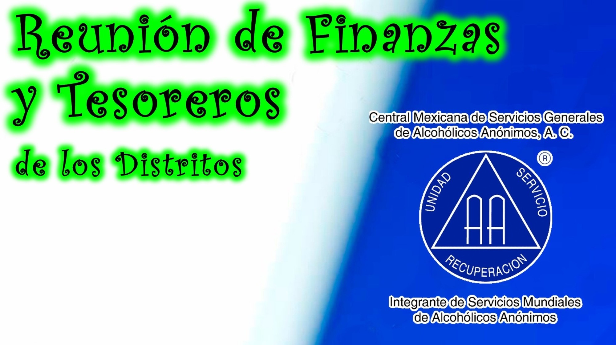 Reunión de Tesoreros y Finanzas: 11 mayo 2025