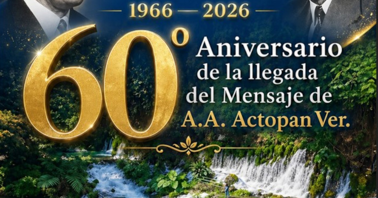 60 Aniversario de la llegada del Mensaje A.A.