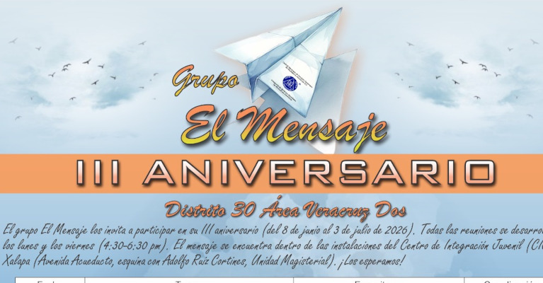 ANIVERSARIO: Grupo 